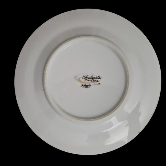 Wentworth Fine China Yolanda 6023R Japan 6.25" Bread Butter Plates Set of 4 - Picture 3 of 6
